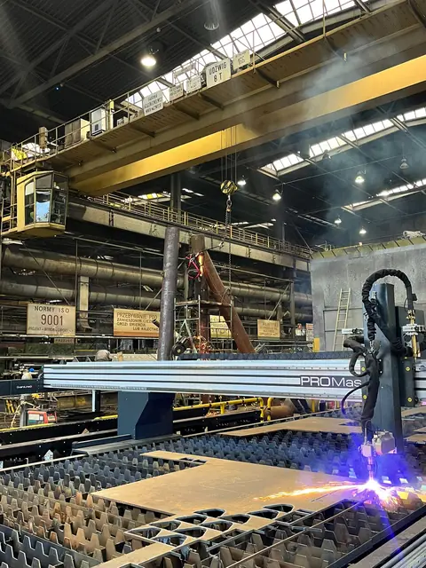 Kopf der STIGAL PROMaster 3D beim Plasmaschneiden